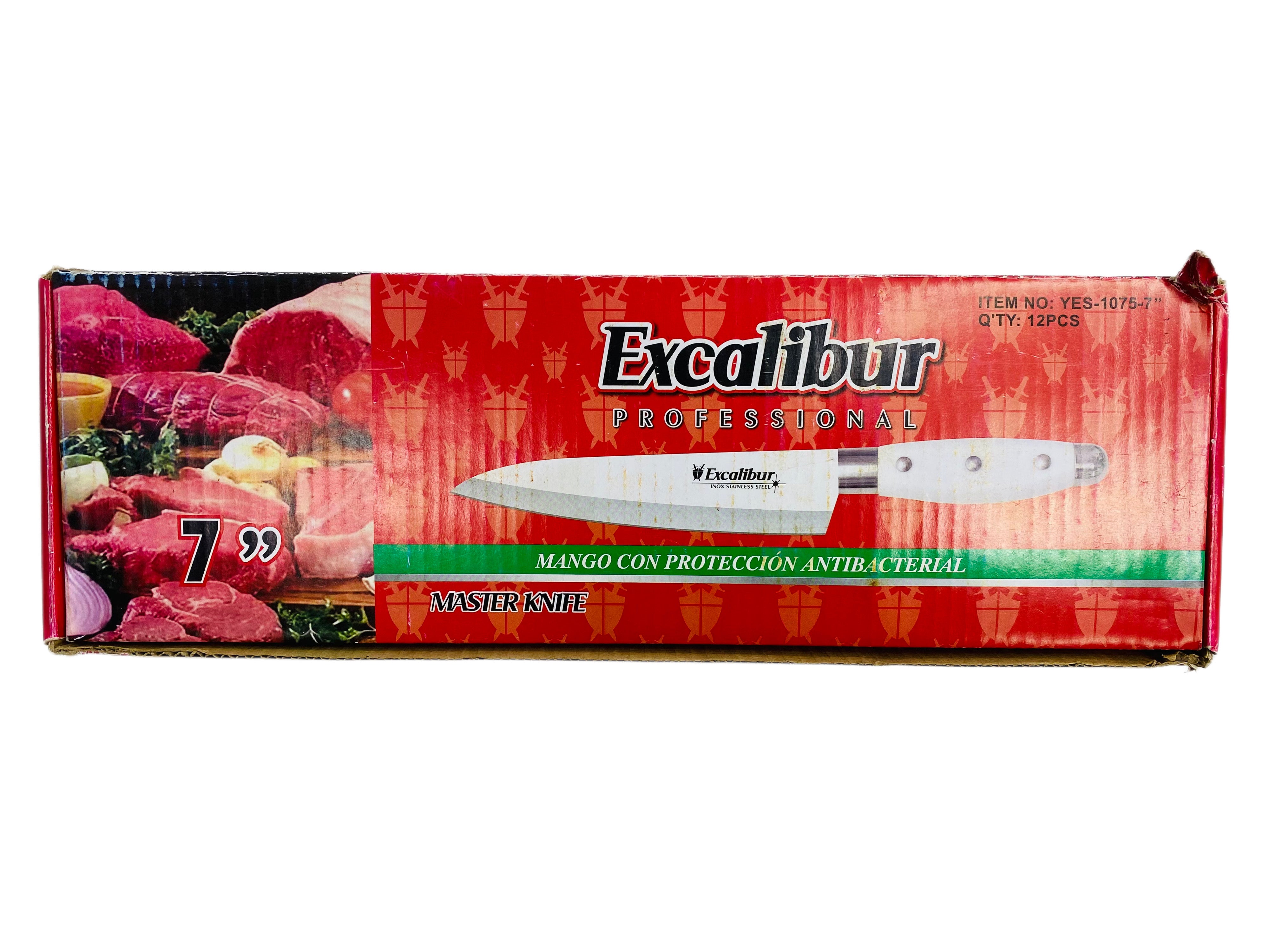 CUCHILLO ESCALIBUR BLANCO 7” CUCHILLO ESCALIBUR BLANCO 7”